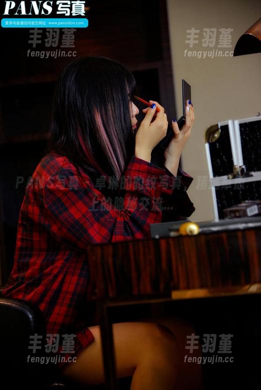 PANS写真 - 卓琳的豹纹写真，精选草原上的隐秘交流...