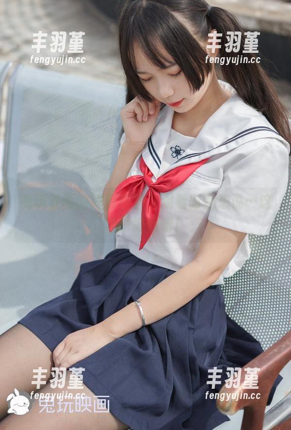 兔玩映画的纯情白裙，观看时我想说…这裙子好飘啊！