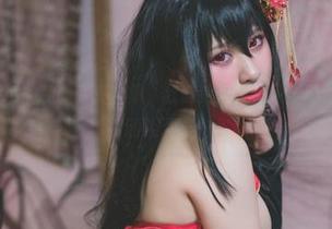 柘烟Zuken的和服写真合集，我能把这些壁纸全贴墙上吗？太迷人了吧…