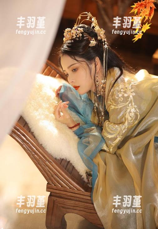 苏嫣嫣阿姨又来了，甘雨花嫁的作品集分享，活脱脱一幅人间仙境！