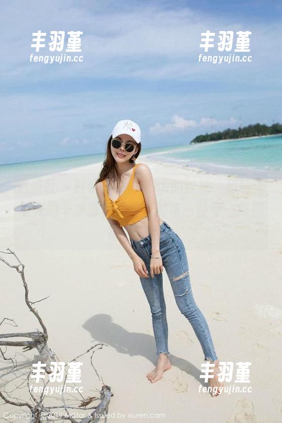 魅妍社 - 赵欢颜Jessica的丝袜，那种无圣光的干净感，原图里的每一丝每一缕都很会挑逗。